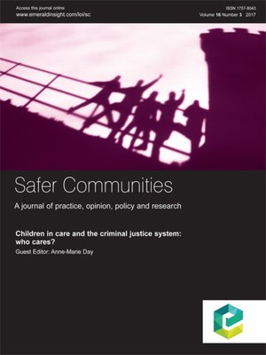 cover image of Safer Communities, Volume 16, Number 3